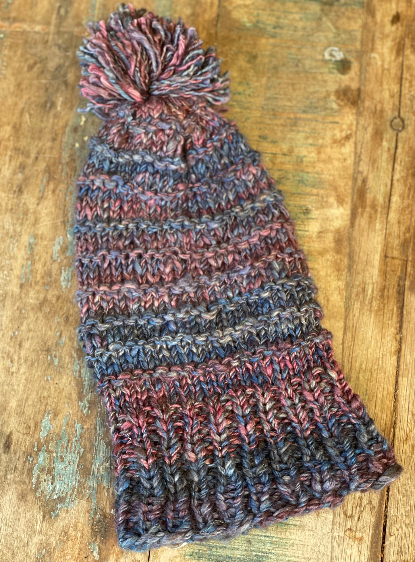 Llama and Silk Beanie
