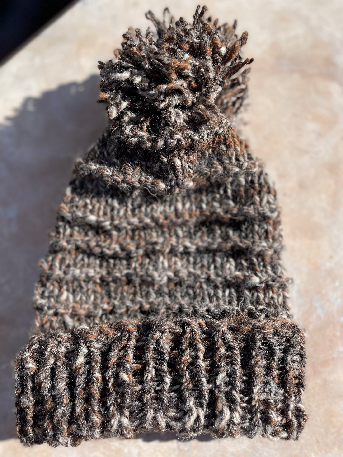 Alpaca and fine wool beanie