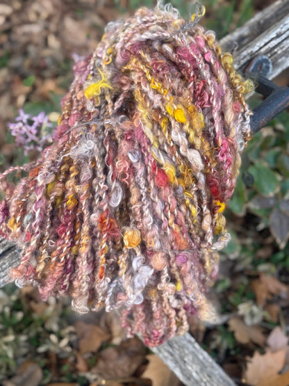 Sangria Sunset Mohair Yarn 80 yards