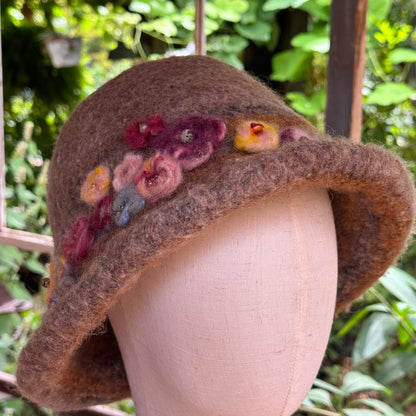 Felted wool hat