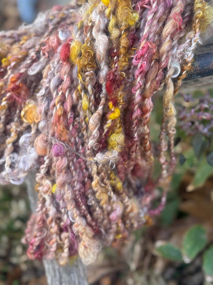 Sangria Sunset Mohair Yarn 80 yards