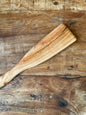 Handcrafted Apricot Wood Sourdough Spatula – One of a Kind, 15"