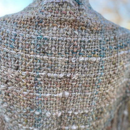 Earthy Handwoven Shawl