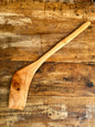 Handcrafted Apricot Wood Angled Spatula – One of a Kind, 13"