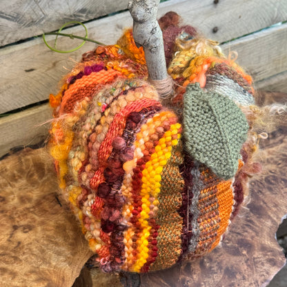 Hand-Woven Homestead Pumpkin