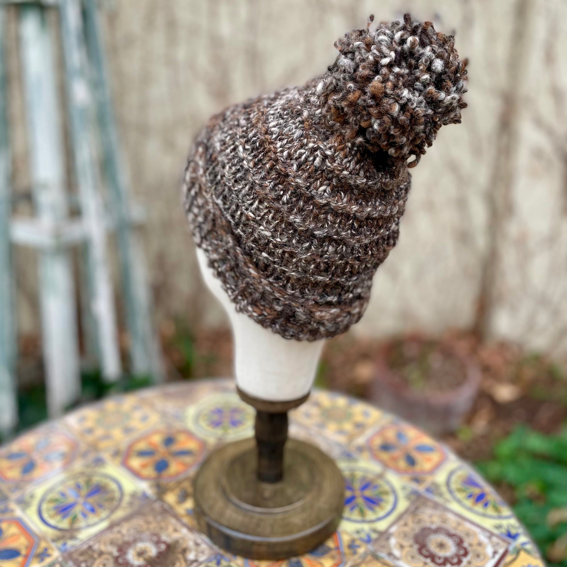 Alpaca and Fine Wool Beanie