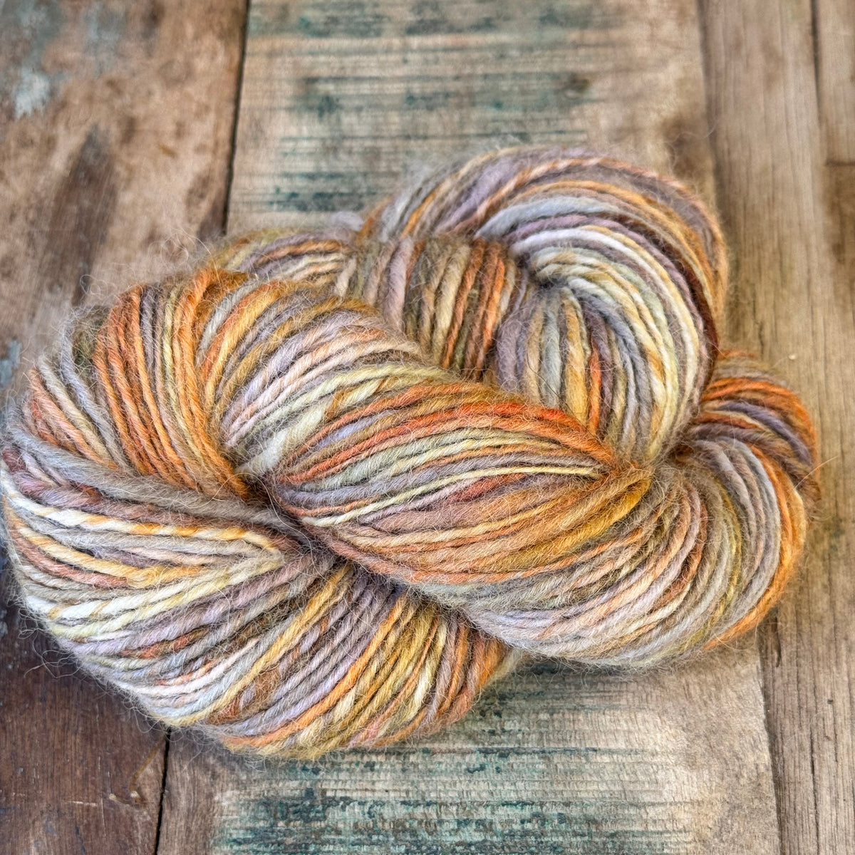 handspun alpacha yarn 100 yard