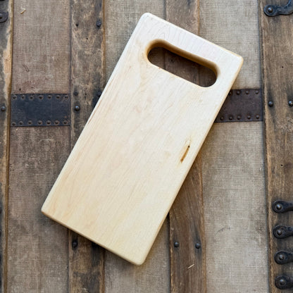 Maple Charcuterie Board w/Sunflower Engraved