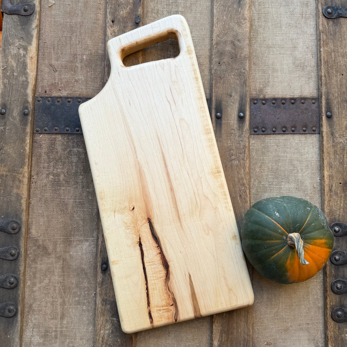 Farmhouse Sunflower Maple Wood Charcuterie Board