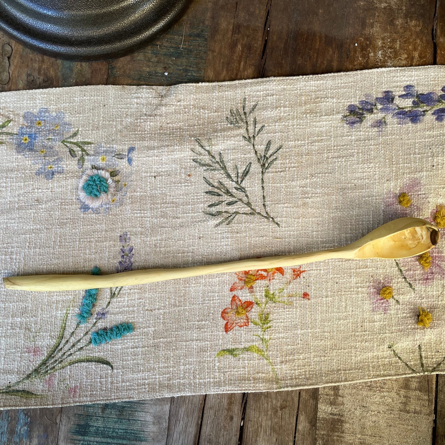 Pomegranate Wood Hand Carved Spoon