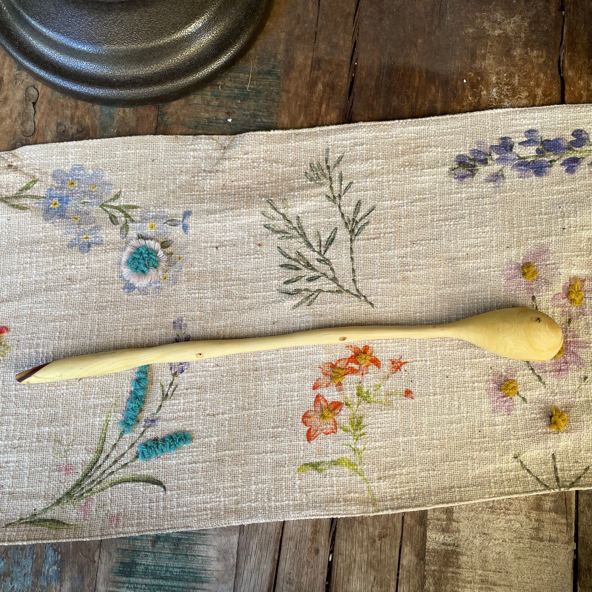 Pomegranate Wood Hand Carved Spoon