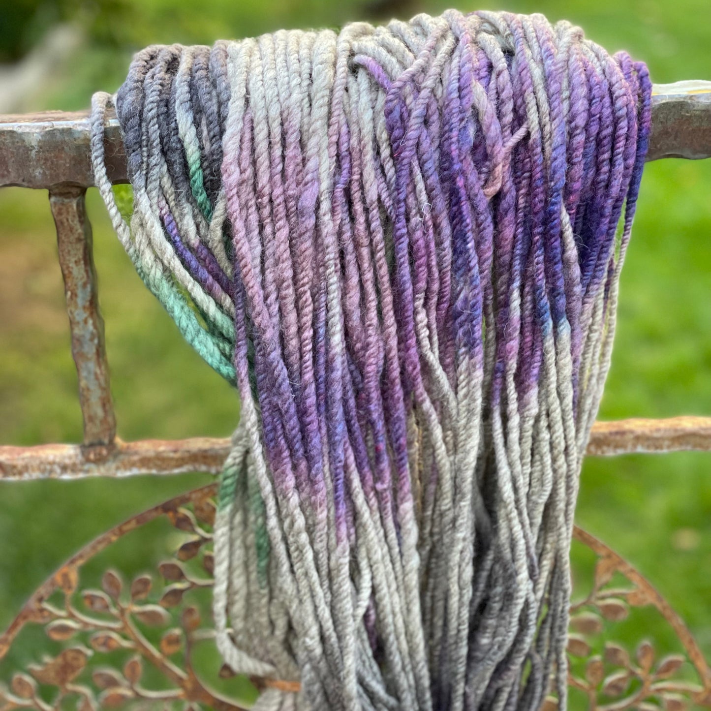Handspun Jacob Sheep Wool – 186 Yards, Two Ply