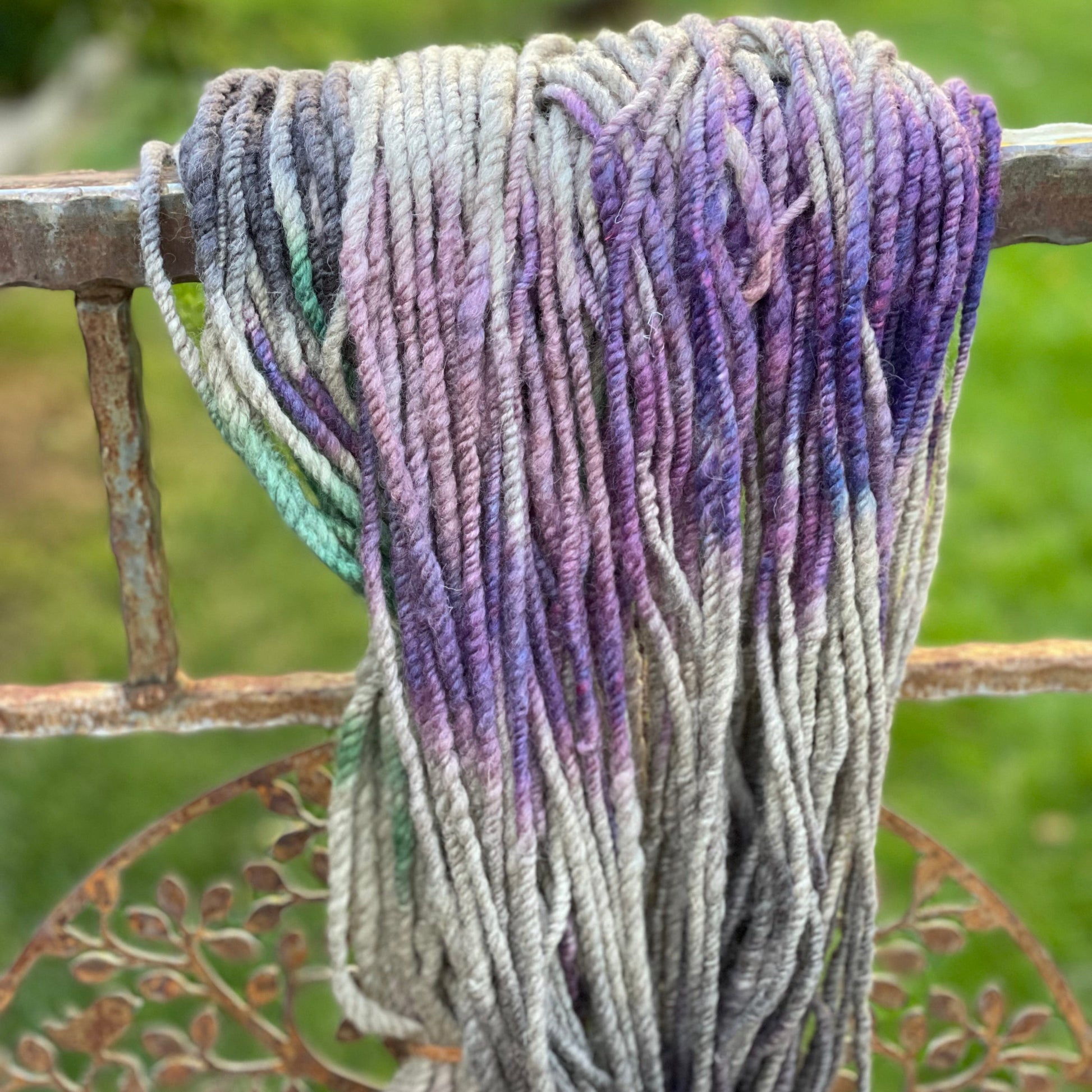 Handspun Jacob Sheep Wool – 186 Yards, Two Ply