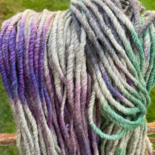 Handspun Jacob Sheep Wool – 186 Yards, Two Ply