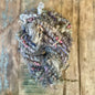 Moonmist Garden Hand Spun Angora Yarn with Sari Silk