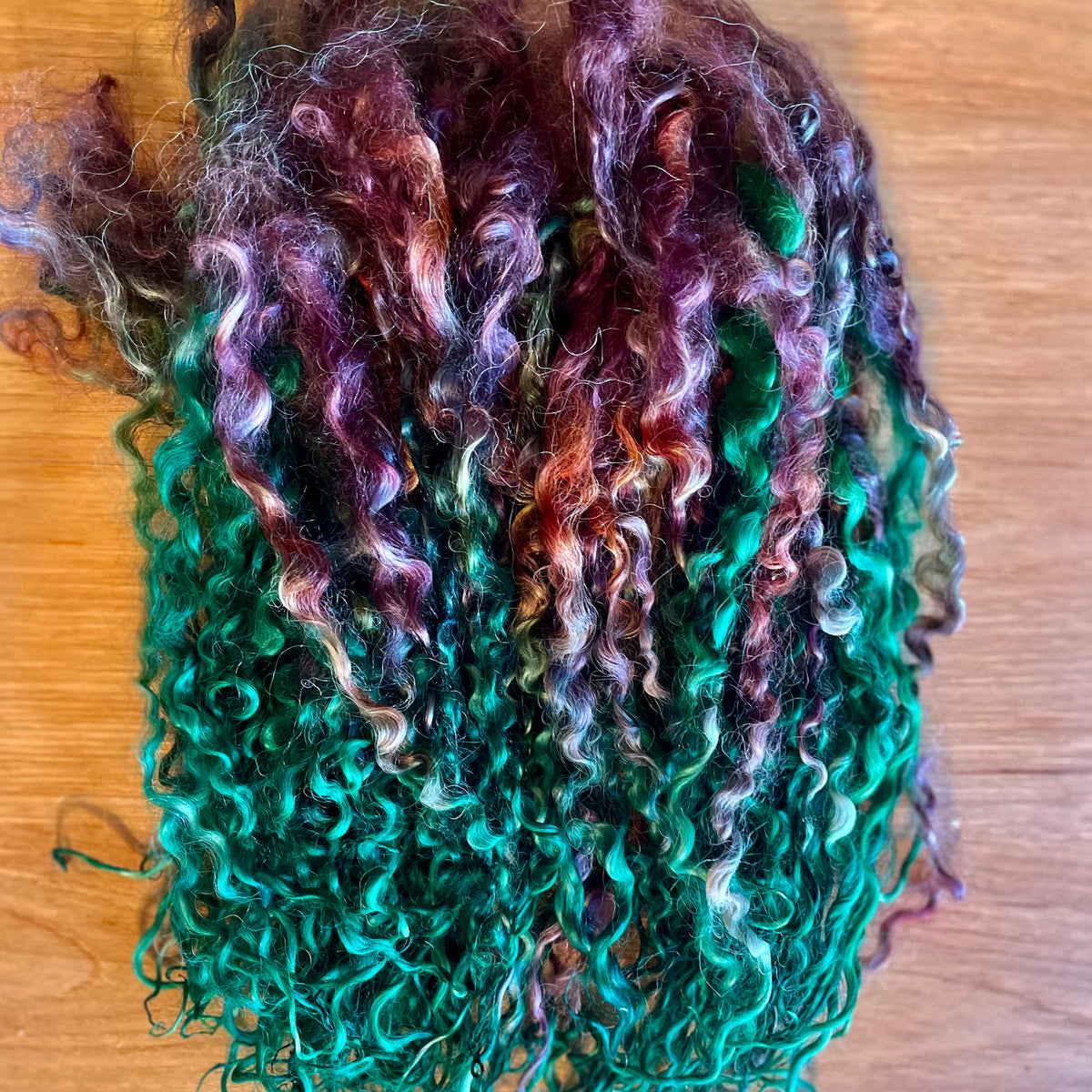 Emerald Ember Teeswater Locks