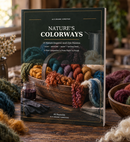 From Fleece to Finish: A Complete Homestead Wool Dyeing Handbook